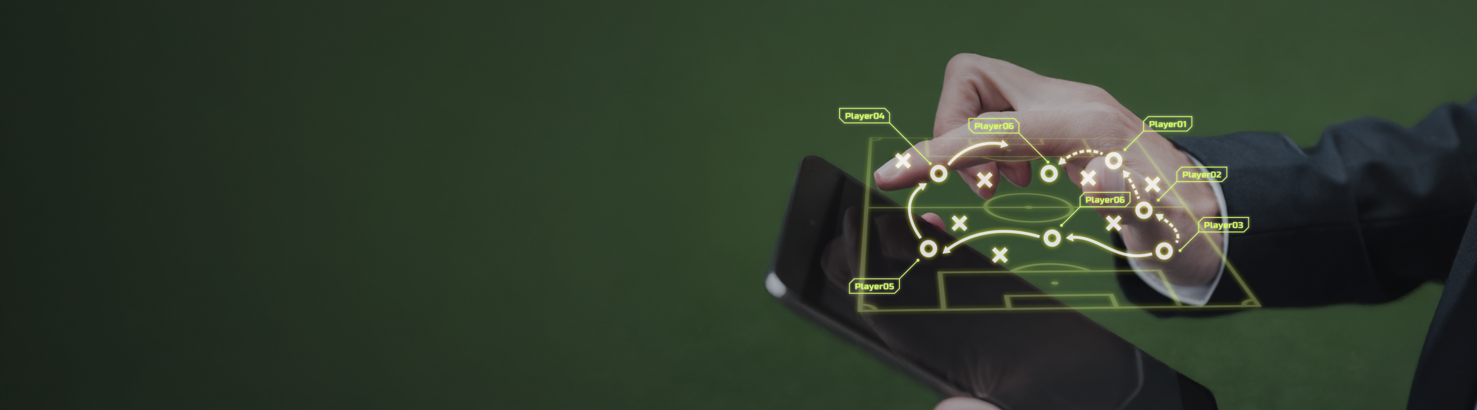 핸드폰을 터치하는 손